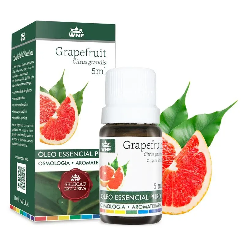 Óleo Essencial Grapefruit WNF - 5ml Blend Essencial Aromaterapia