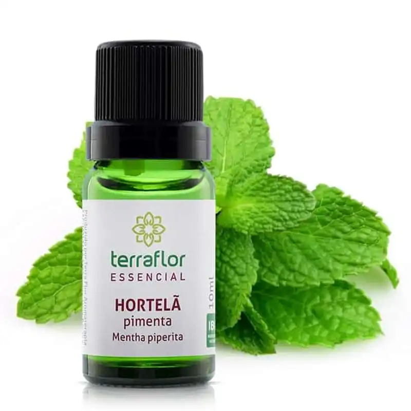 Óleo Essencial de Hortelã Pimenta Terraflor Blend Essencial Aromaterapia