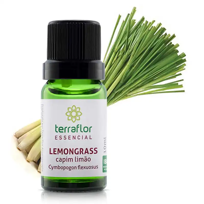 Óleo Essencial Lemongrass Terraflor Blend Essencial Aromaterapia