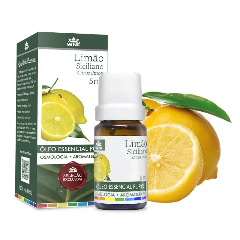 Óleo Essencial Limão Siciliano 5ml WNF Blend Essencial Aromaterapia