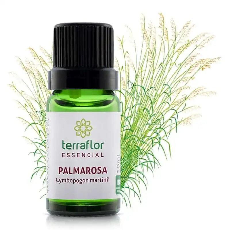 Óleo Essencial de Palmarosa Terraflor Blend Essencial Aromaterapia