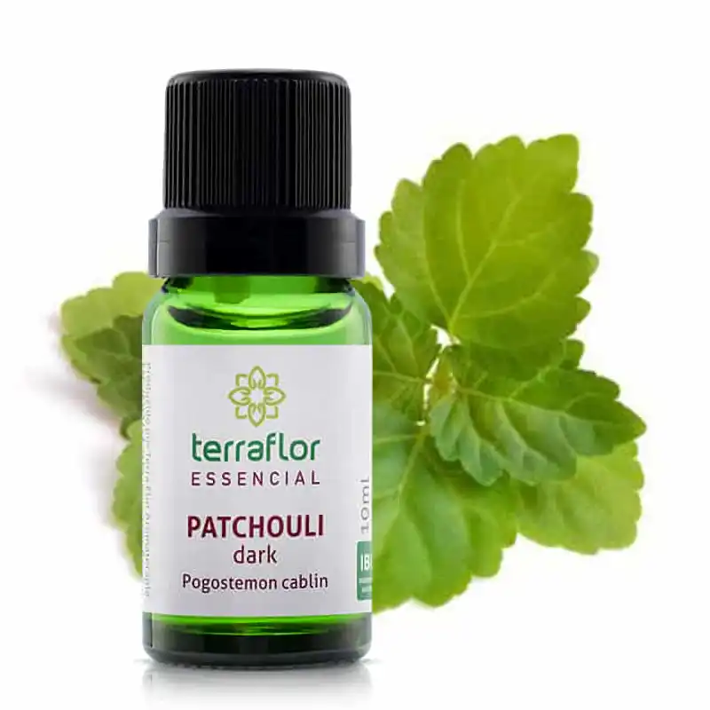 Óleo Essencial Patchouli Dark Terraflor Blend Essencial Aromaterapia