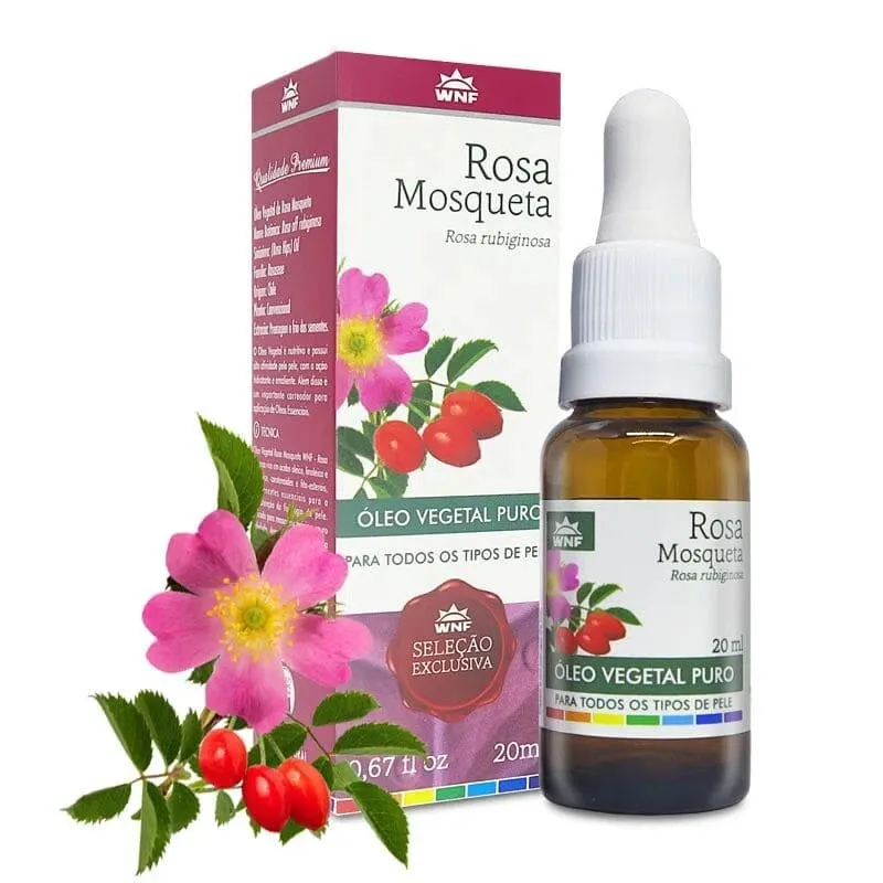 Óleo Rosa Mosqueta WNF Blend Essencial Aromaterapia