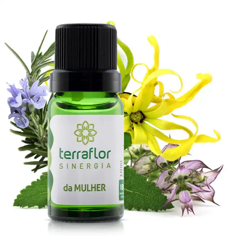 Sinergia da Mulher Terraflor Blend Essencial Aromaterapia