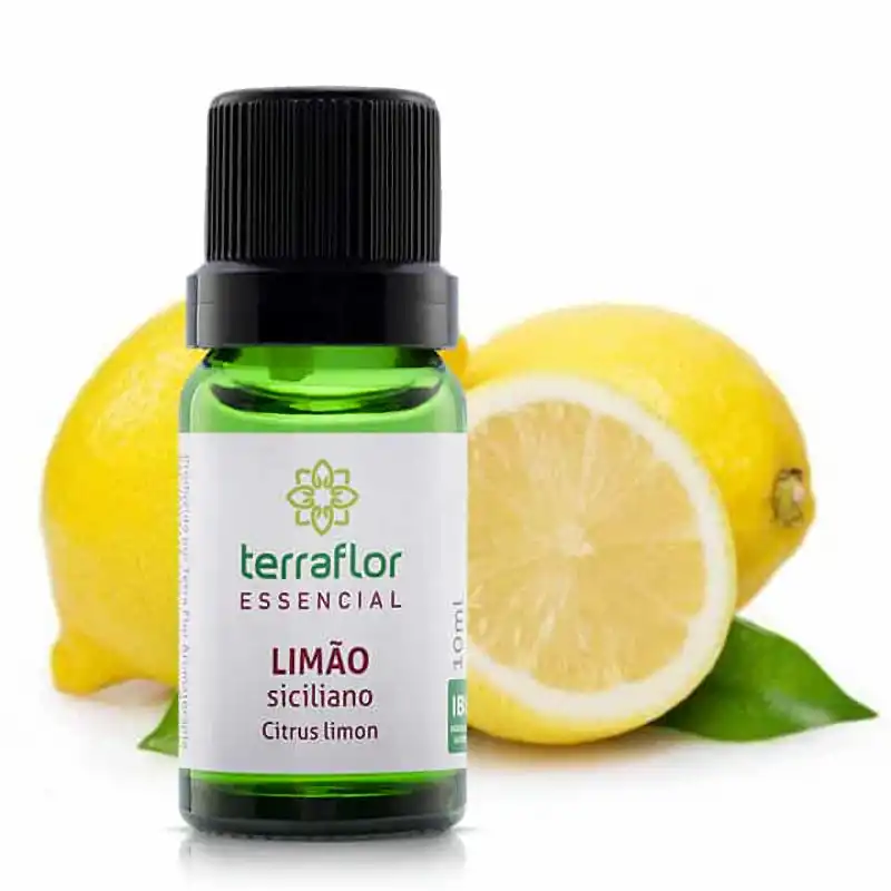 Óleo Essencial de Limão Siciliano Terraflor - 10ml - Blend Essencial Aromaterapia