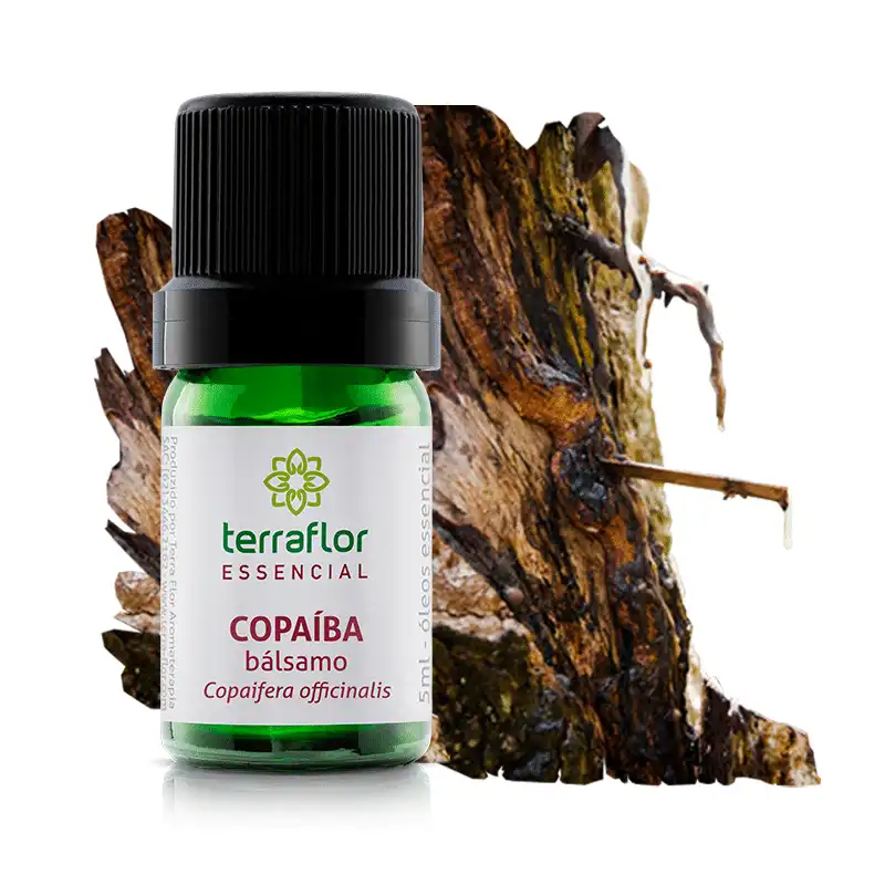 Óleo Essencial de Copaíba Bálsamo Terraflor - 5ml - Blend Essencial Aromaterapia
