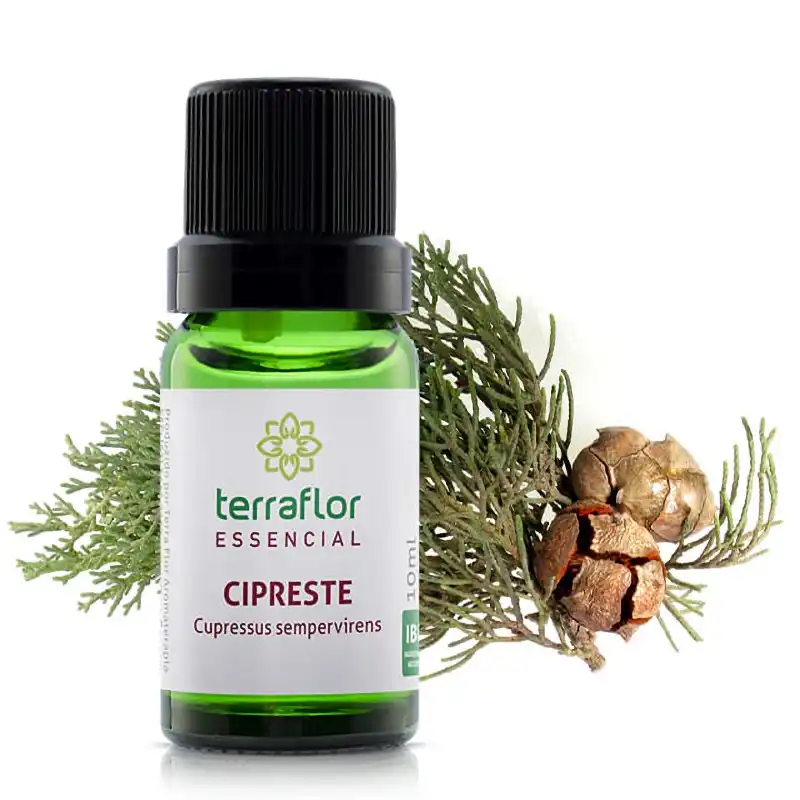 Óleo Essencial de Cipreste Terraflor - 10ml - Blend Essencial Aromaterapia