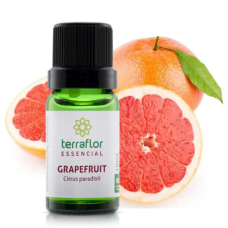 Óleo Essencial de Grapefruit Terraflor - 10ml - Blend Essencial Aromaterapia