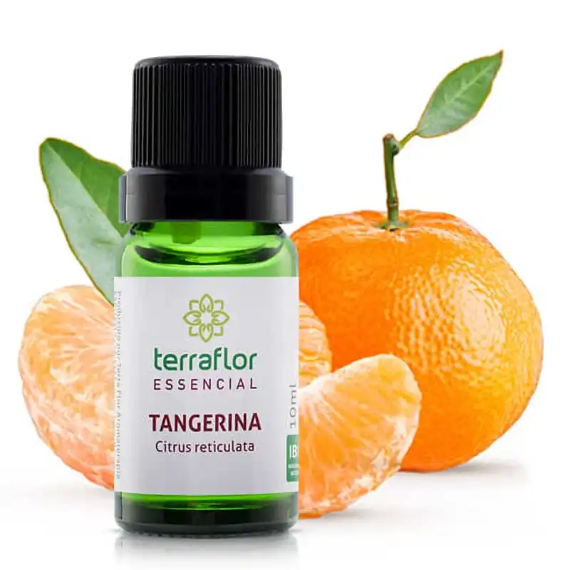 Óleo Essencial Tangerina Terraflor - 10ml - Blend Essencial Aromaterapia