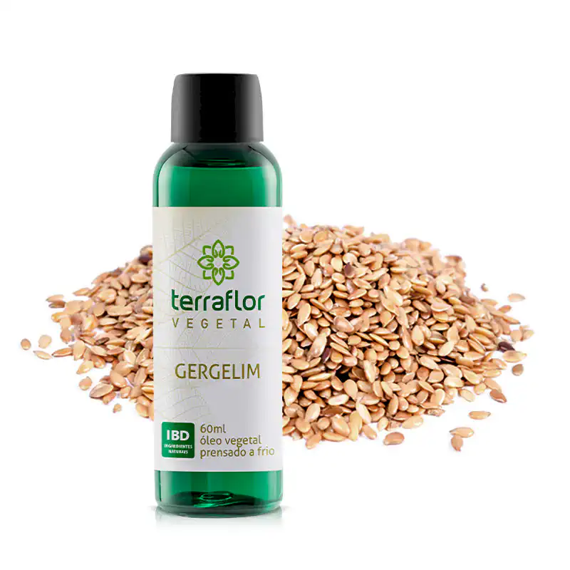 Óleo Vegetal Gergelim Prensado a Frio Terraflor - 60ml - Blend Essencial Aromaterapia